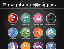 Tablet Screenshot of capturesigns.co.nz